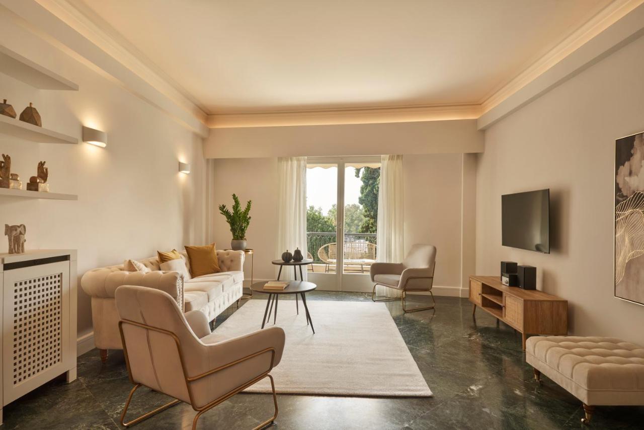 Chic N Bright 3Bd Apt With Hilton View Афины Экстерьер фото